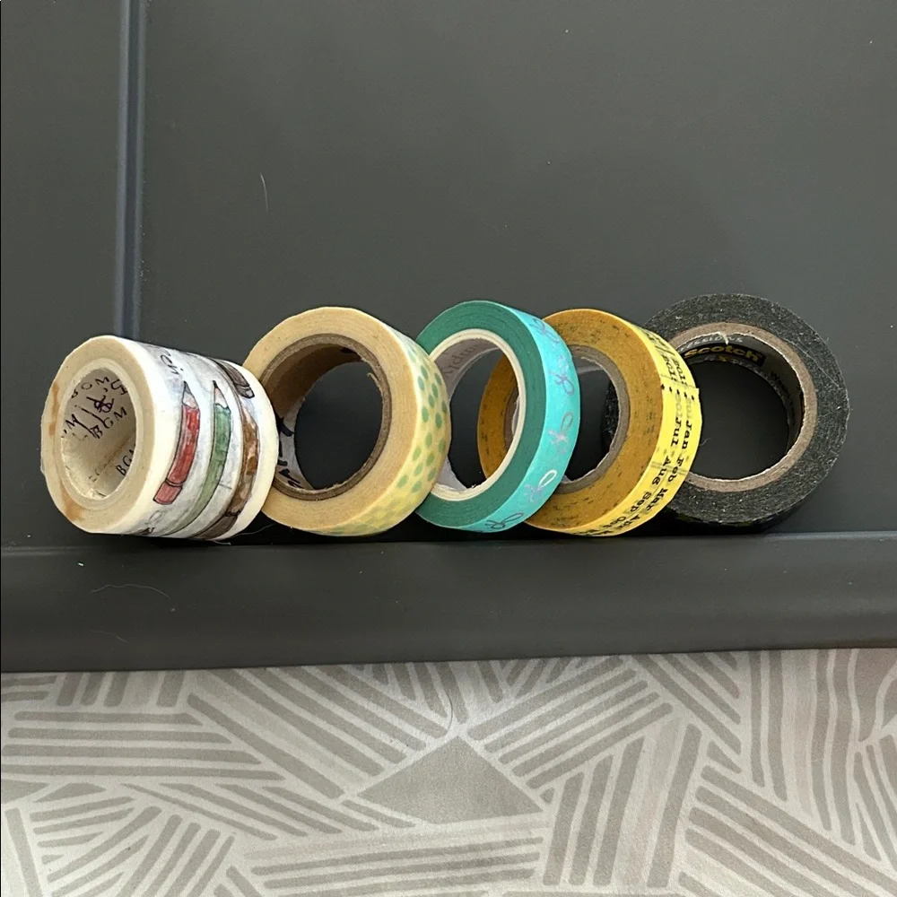 Colorful Decorative Washi Tape Set